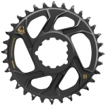 SRAM X-Sync 2 Eagle hammasratas | 6mm Offset | DM | 1x11/12-k&auml;iguline | Must/kuldne | Black/Gold, 36T