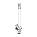 Thule rattahoova p&ouml;&ouml;rdemomendi nupp | 302 mm