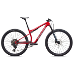 Specialized Epic 9 Comp maastikuratas | Gloss Ruby Metallic - Metallic White Silver, L