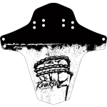 Reverse Fist porilapp | Black - White