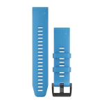 Garmin QuickFit&reg; 22 Silikoonist kellarihm | Cyan Blue