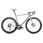 Specialized Tarmac SL8 Pro maanteeratas | Ultegra Di2 | Liquid Silver - Satin Blue Pearl, 52