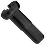 Sapim Polyax Brass Secure 14G Nipple | 2 x 14 mm | Black