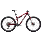 S-Works Epic 9 Pro maastikuratas | Gloss Red Tint - Metallic White Silver, S