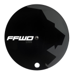 Fast Forward DISC-T LION Tubular Track s&uuml;sinikust tagaratas | Black