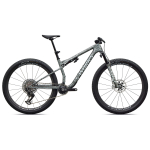S-Works Epic 9 maastikuratas | Gloss Metallic Obsidian - Metallic White Silver, S