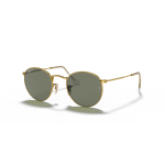 Ray-Ban Round Metal Small p&auml;ikeseprillid | Polarised | Arista Gold - G-15 Green