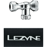 Lezyne Control Drive CO2 ventiili pea | Kiilto Silver
