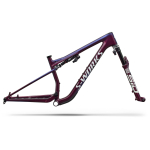 S-Works Epic 9 raamikomplekt | Gloss Agave Grey - Violet Pearl - Desert Metallic, L