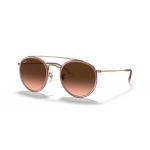 Ray-Ban Round Double Bridge p&auml;ikeseprillid | Copper - Brown Gradient