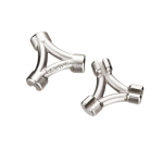 Lezyne 3-Way spiraaliv&otilde;ti | Gloss Silver