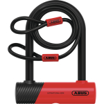 Abus Ultimate Mini 420K|150HB140 U lukk USH kinnitusega + Cobra&trade; 10|120 kaabel | Black - Red