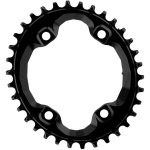 AbsoluteBlack XT OVAL M8000/MT700 hammasratas | 96 BCD | 1x12/11/10-k&auml;iguline | Black, 36T