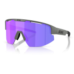 BLIZ Matrix p&auml;ikeseprillid | Matte Grey - Smoke Purple