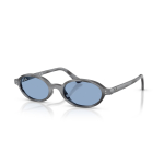 Ray-Ban Khal Small p&auml;ikeseprillid | Dark Grey Havana - Blue