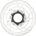 Jagwire Sport SR1 Center-Lock piduriketas, 220 mm