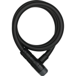 Abus Racer 6412K/120 Must spiraalkaabel lukustus