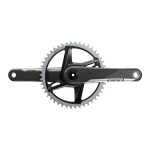 SRAM Red AXS DUB v&auml;ndad | 40T, 1x12-k&auml;iguline (Natural Carbon), 175 mm