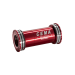 Cema keskjooks | Shimano | PressFit BB86-BB92 | Ceramic | Punane | Punane
