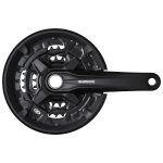 Shimano FC-MT210-3 v&auml;ndad | 44-32-22T, 3x9-k&auml;iguline, 175 mm