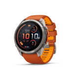 Garmin fēnix&reg; 9 Pro inReach Titanium nutikell | 51 mm | Autumn Orange - Spark Orange