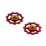 Cema k&auml;iguvahetaja litrid Alumiinium - 9/10/11 speed - Keraamiline / must punane