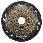 Shimano Tourney MF-TZ500-CP kassett, 6-k&auml;iguline, spiraalide kaitsega, 14-28 T