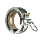 Knog Oi Luxe Large jalgrattakell | 23.8-31.8 mm | Silver