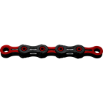 KMC DLC11 Waxed kett | 11-speed | Black - Red, 118