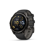 Garmin fēnix&reg; 9 Pro inReach DLC Titanium nutikell | 47 mm | Carbon Gray - Black Pebble Grey