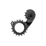 AbsoluutneBlack HOLLOWcage&reg; Ultegra 8150 Carbon Ceramic Oversized tagumine k&auml;iguvahetaja Pulley Cage | Black