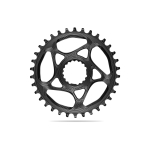 AbsoluteBlack Cannondale Round Hollowgram hammasratas | DM | 1x11/10/9-k&auml;iguline | Black, 34T