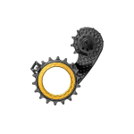 AbsoluutneBlack HOLLOWcage&reg; Ultegra 8150 Carbon Ceramic Oversized tagumine k&auml;iguvahetaja Pulley Cage | Gold