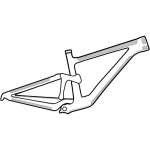 Lizard Skins l&auml;bipaistev raamikaitsekile | Frame Kit