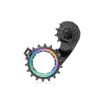 AbsoluutneBlack HOLLOWcage&reg; Ultegra 8150 Carbon Ceramic Oversized tagumine k&auml;iguvahetaja Pulley Cage | Rainbow