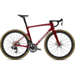 S-Works Tarmac SL9 maanteeratas | SRAM Red AXS | Gloss Ruby Metallic - White Silver Metallic, 56