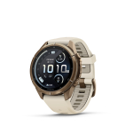 Garmin fēnix&reg; 9 Pro inReach Gold Titanium nutikell | 43 mm | Cream - French Grey