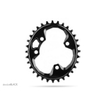 AbsoluteBlack ROTOR Oval hammasratas | 76 BCD | 1x12/11/10/9-k&auml;iguline | 1x12/11/10/9-k&auml;iguline, 34T