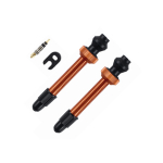 Barbieri Tubeless Valve | SV 45mm | 2 t&uuml;kki | Oranž