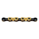 KMC X12 Ti-N Waxed kett | 12-speed | Gold - Black, 126