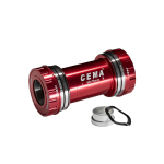 Cema keskjooks | SRAM GXP | BB30 68/73 mm | Roostevaba teras | Punane