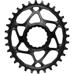AbsoluteBlack RaceFace Oval Cinch hammasratas | 6mm Offset | DM | 1x12/11/10-k&auml;iguline | Black, 36T