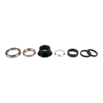 Specialized integreeritud juhtraua laager | 1-1/8" Upper / 1-3/8" Lower / 45X45&deg; / 48mm Wide 20mm Tall Alloy Cone Cover / Alloy Spacers