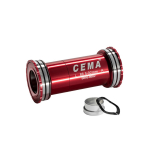 Cema keskjooks | SRAM GXP | PressFit BB86-BB92 | Roostevaba teras | Punane | Punane
