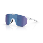 BLIZ Hero p&auml;ikeseprillid | Matte White - Smoke Blue Multicolour