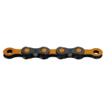 KMC DLC12 Waxed kett | 12-speed | Black - Orange, 126