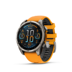 Garmin fēnix&reg; 8 Amoled Titanium - Sapphire nutikell | 47 mm | Titanium - Spark Orange