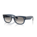 Ray-Ban Mega Wayfarer II p&auml;ikeseprillid | Transparent Dark Blue - Clear Gradient Grey