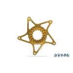 AbsoluteBlack E-BIKE Bosch Gen 3 Super Steel spider | 52,5 mm kettaliin | DM | Gold