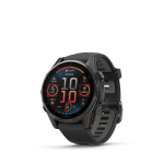 Garmin fēnix&reg; 8 Amoled Titanium - Sapphire nutikell | 43 mm | Carbon Gray - Must